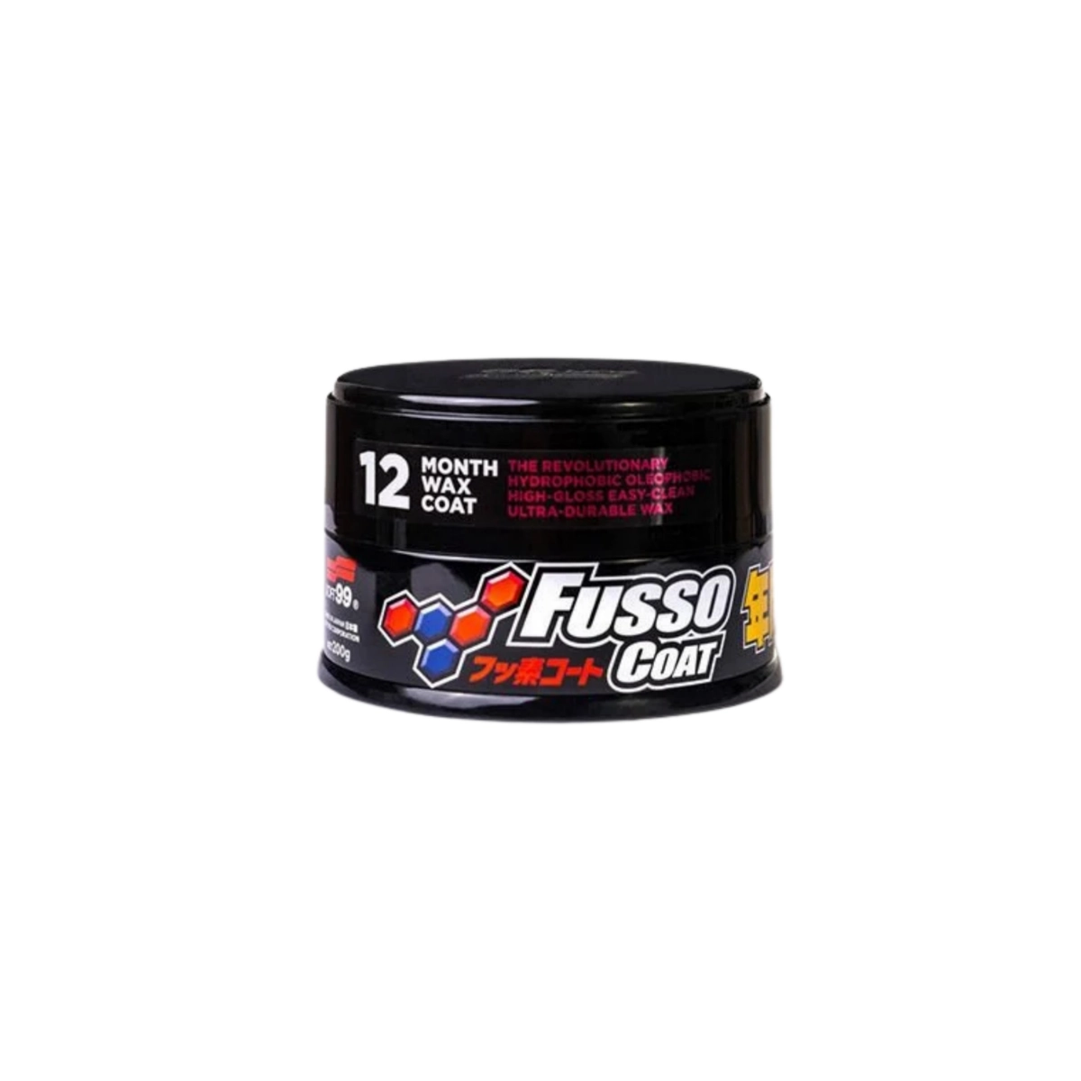 Soft99 Fusso Coat 12 Aylık Wax Koyu Renk Avrupa Versiyon 200gr.