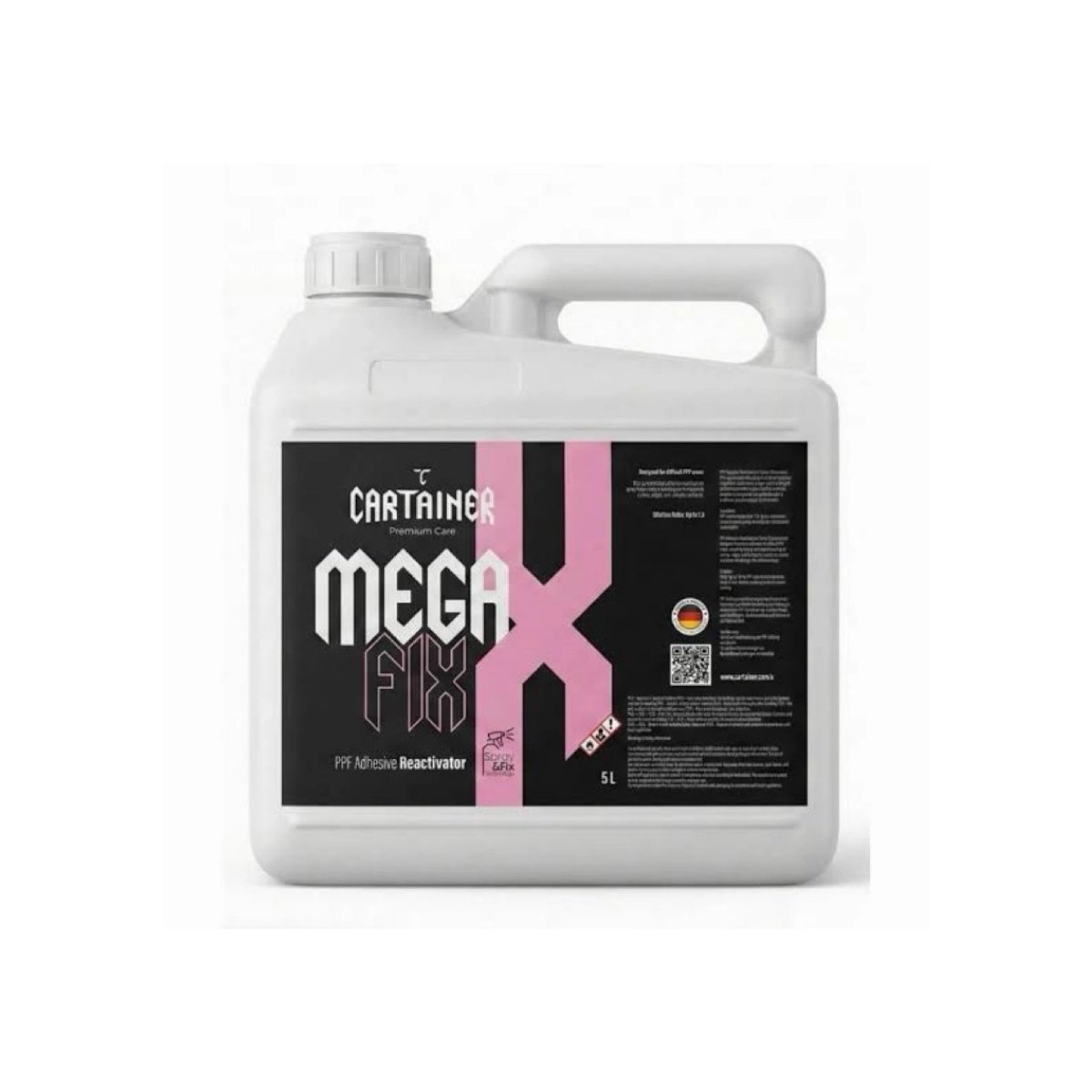 Cartainer Mega Fix PPF Yapışkan Reaktivatörü 5 Litre